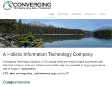 Tablet Screenshot of converging.net